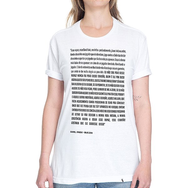 Esse Rapaz de Craque Daniel - Camiseta Basicona Unissex
