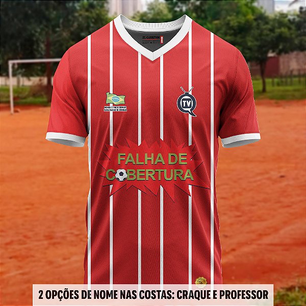 Pré-venda Falha de Cobertura - Camisa Time de Varzea Vermelha
