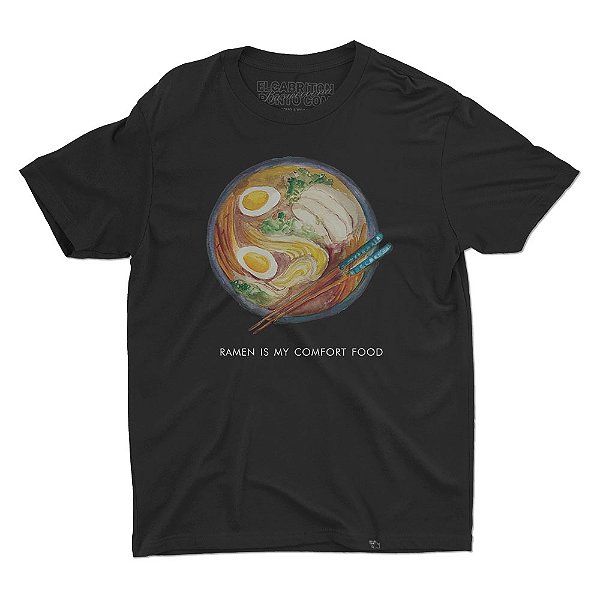 Ramen de Alê Terzian - Camiseta Basicona Unissex