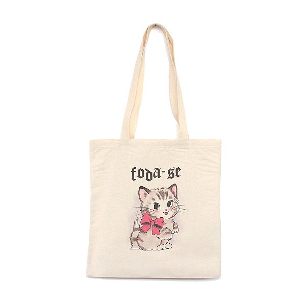 Gatinho de Carol Carretto - Bolsa de Lona