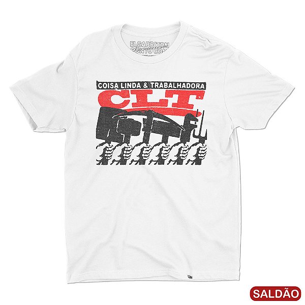 Coisa Linda e Trabalhadora - Camiseta Basicona Unissex-Saldão