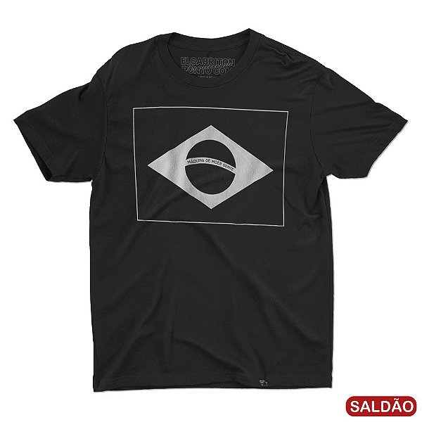 Máquina de Moer Gente - Camiseta Basicona Unissex-Saldão