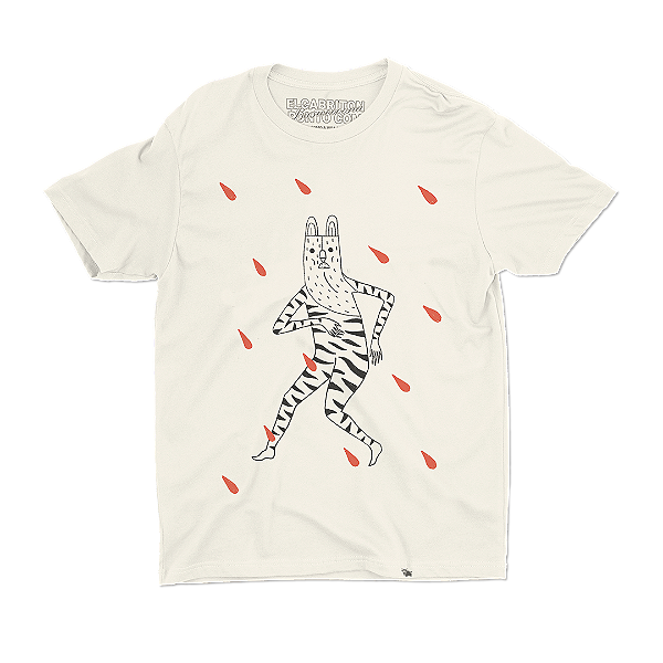 Dancing Tiger - Camiseta Basicona Unissex