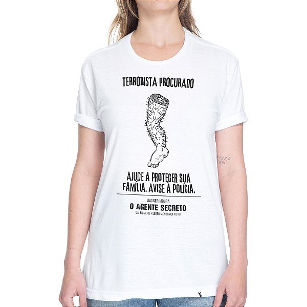 Terrorista Procurado - Camiseta Basicona Unissex
