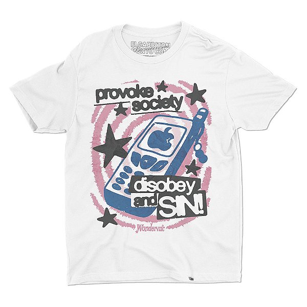 Provoke Society - Camiseta Basicona Unissex