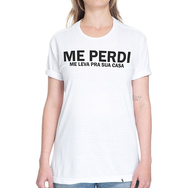 Me Perdi  - Camiseta Basicona Unissex