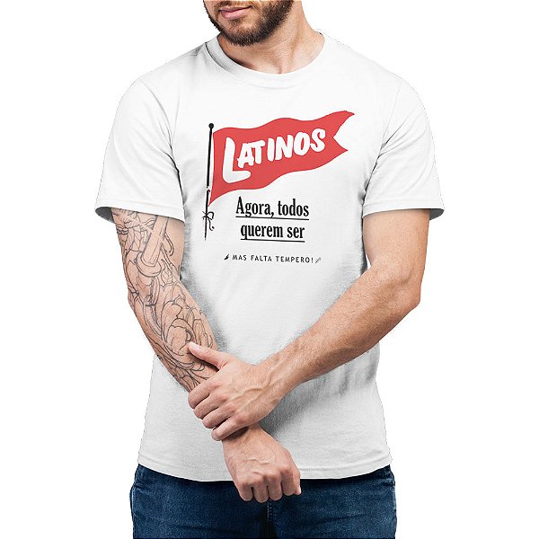 Latinos de El Cabriton - Camiseta Basicona Unissex