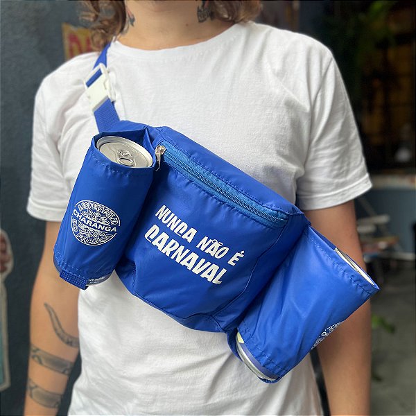 Pochete Porta Latinhas - Charanga do França - Shoulder Transversal (Pochete)