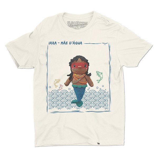 Iara - Mãe D'água - Camiseta Basicona Unissex