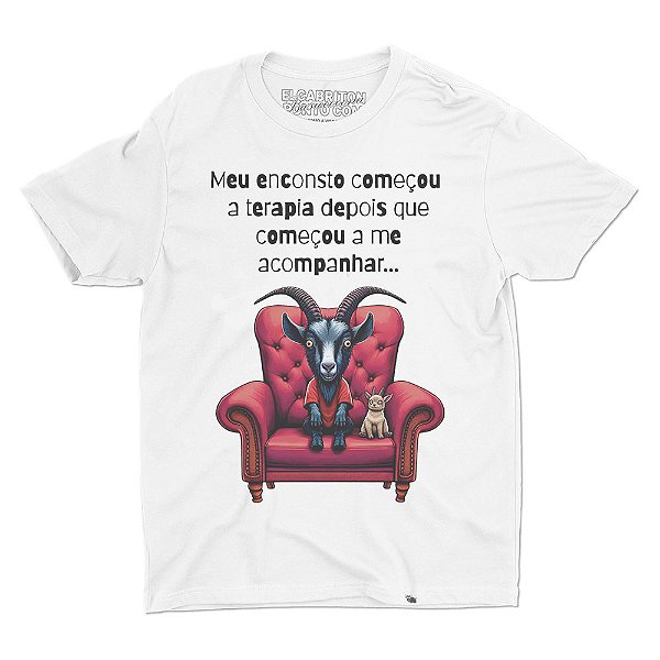 Bode na Terapia - Camiseta Basicona Unissex