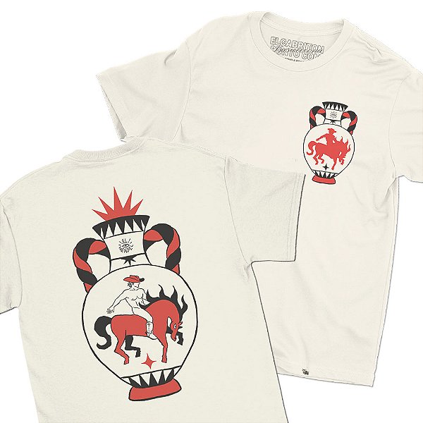 Jarro de El Wendel - FRENTE e COSTAS - Camiseta Basicona Unissex