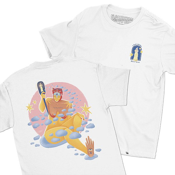 Caminhos Abertos - FRENTE e COSTAS - Camiseta Basicona Unissex