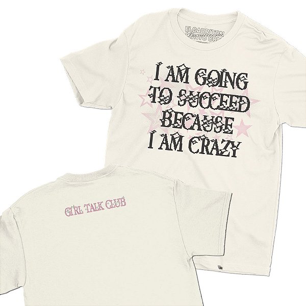 I am Going to Succeed - FRENTE e COSTAS - Camiseta Basicona Unissex