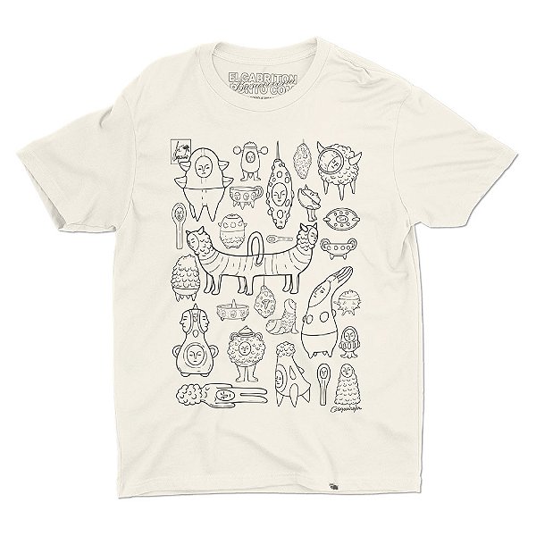 Palinomorfos - Camiseta Basicona Unissex