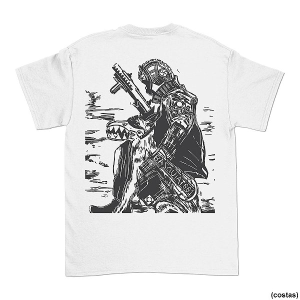 Basquiat 001 - SÓ COSTAS - Camiseta Basicona Unissex