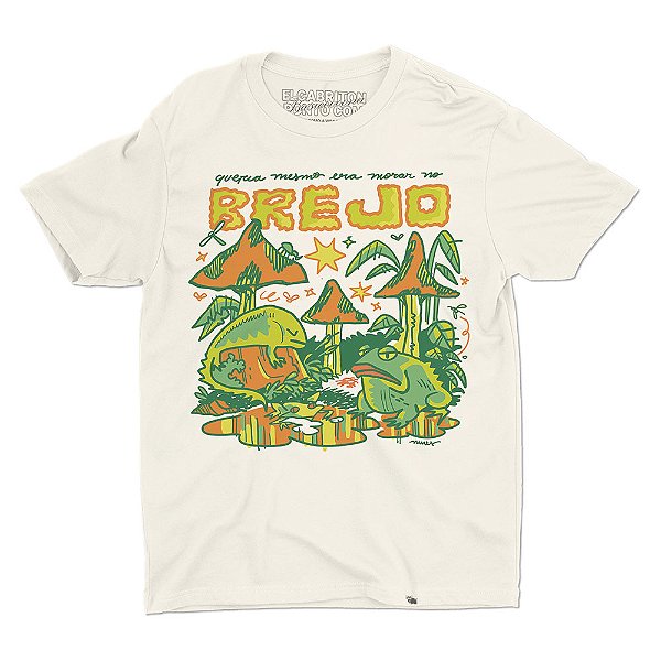 Queria Mesmo Era Morar no Brejo - Camiseta Basicona Unissex