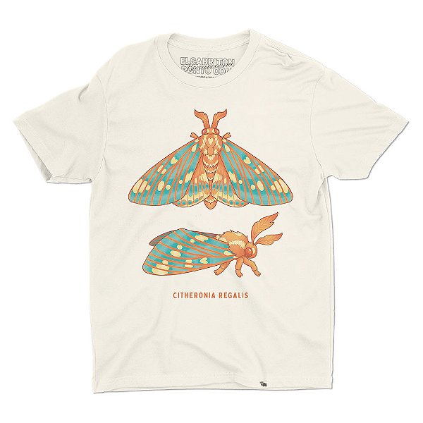 Citheronia Regalis - Camiseta Basicona Unissex