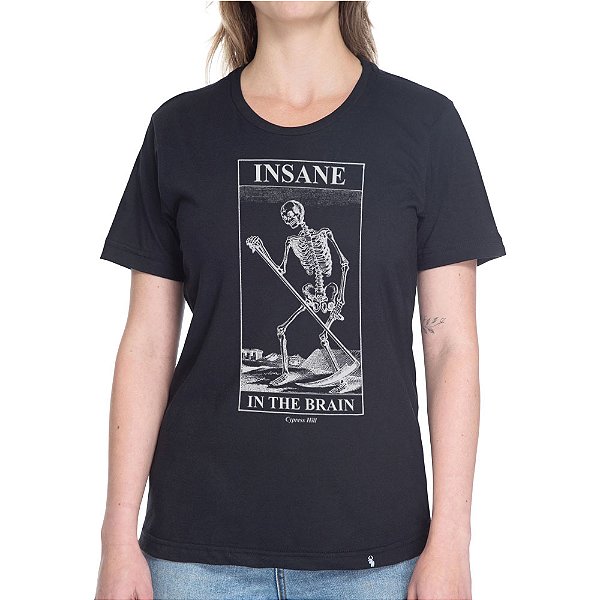 Insane in the Brain - Camiseta Basicona Unissex