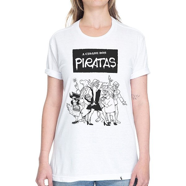 A Cidade dos Piratas - Camiseta Basicona Unissex