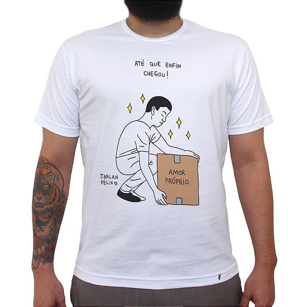 Amor próprio - Camiseta Clássica Masculina