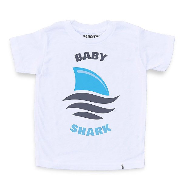 Baby Shark - Camiseta Clássica Infantil