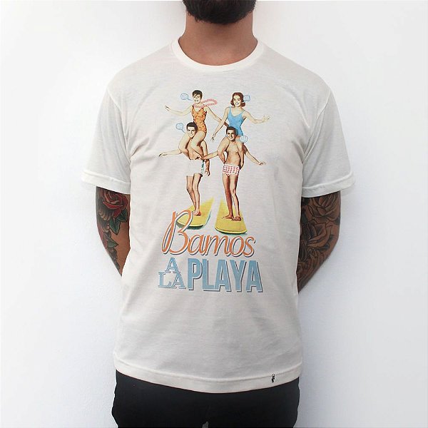 Bamos a La Playa - Camiseta Clássica Masculina