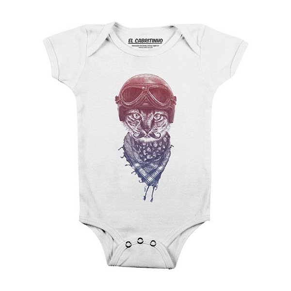 Biker Cat - Body Infantil