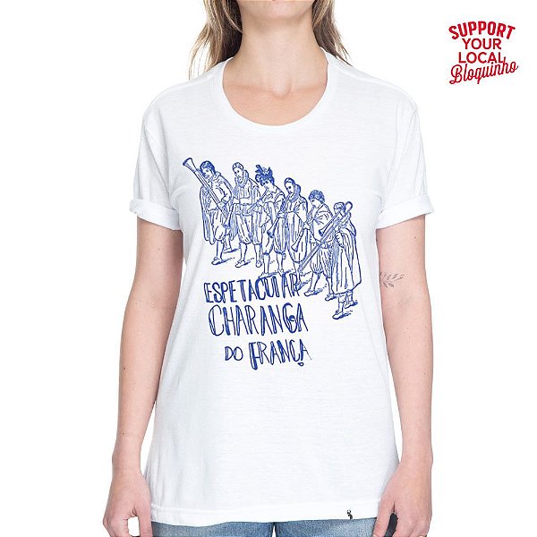 Bloco Charanga do França - 2019 - Camiseta Basicona Unissex