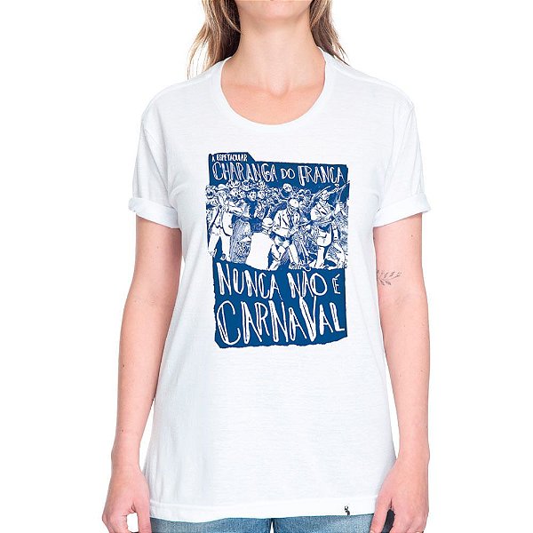 Bloco Charanga do França - 2020 - Camiseta Basicona Unissex