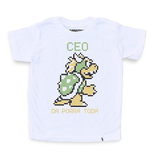 CEO da Porra Toda - Camiseta Clássica Infantil