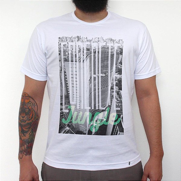 Concrete Jungle - Camiseta Clássica Masculina