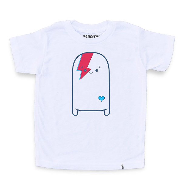 Cuti Bowie - Camiseta Clássica Infantil
