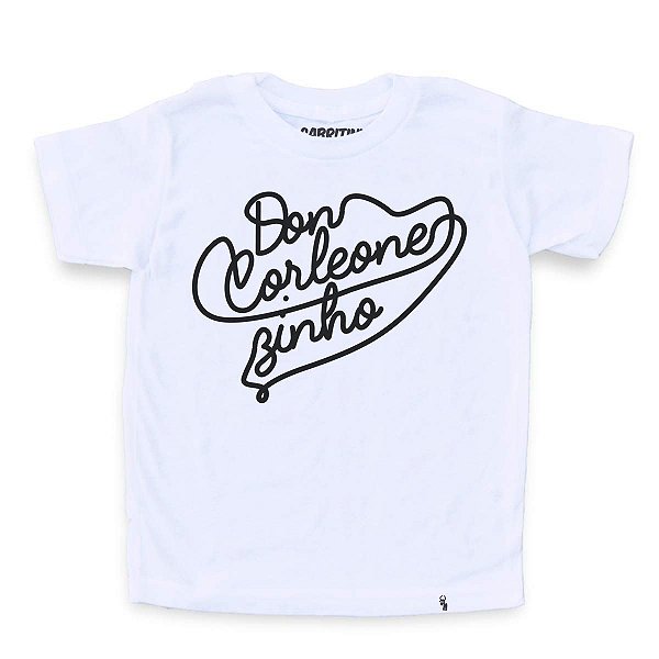 Don Corleonezinho - Camiseta Clássica Infantil