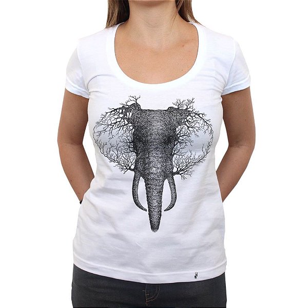 Elephant - Camiseta Clássica Feminina