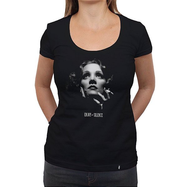 Enjoy The Silence - Camiseta Clássica Feminina