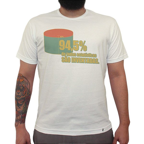 Estatísticas - Camiseta Clássica Masculina