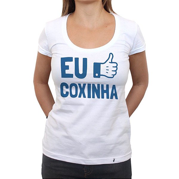 Eu Curto Coxinha - Camiseta Clássica Feminina