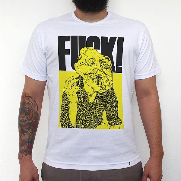 FUCK - Camiseta Clássica Masculina