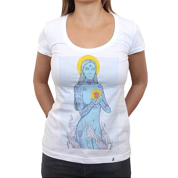 Inked Trinity - Blue - Camiseta Clássica Feminina