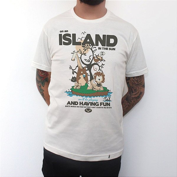 Island in The Sun - Camiseta Clássica Masculina
