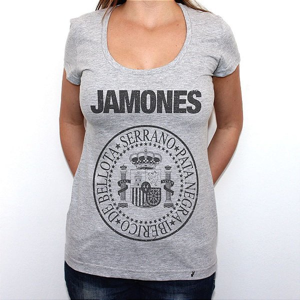 Jamones - Camiseta Clássica Feminina
