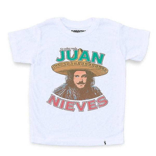 Juan Nieves - Camiseta Clássica Infantil