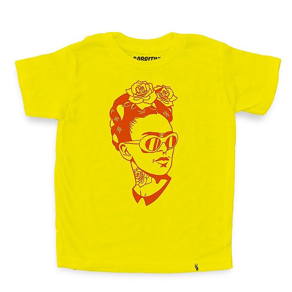 Kahlo Hipster - Camiseta Clássica Infantil