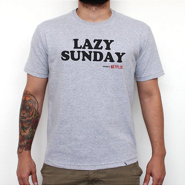 Lazy Sunday - Camiseta Clássica Masculina