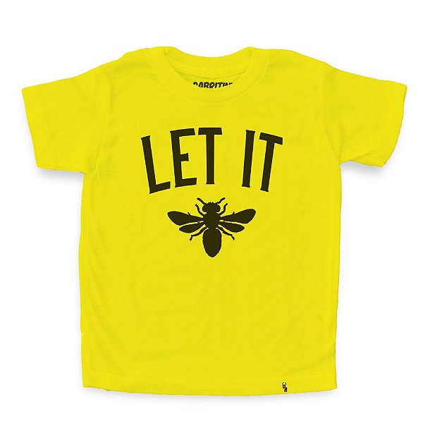 Let It Bee - Camiseta Clássica Infantil