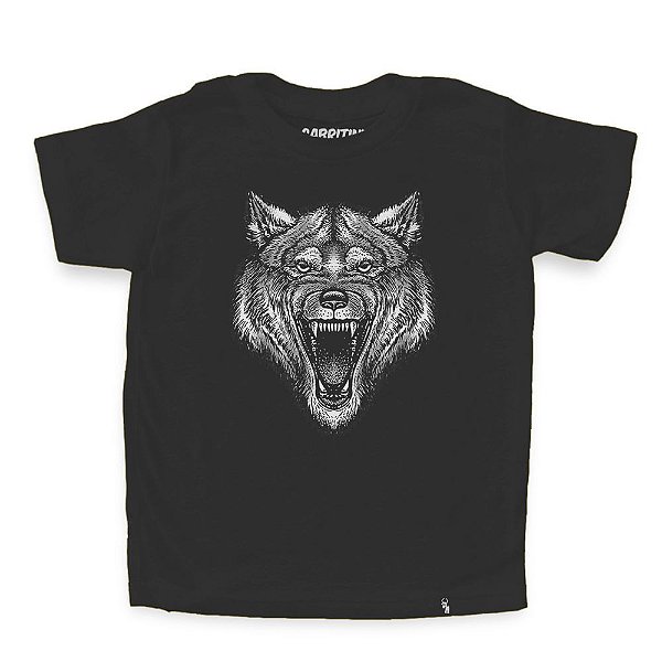 Lobo - Camiseta Clássica Infantil