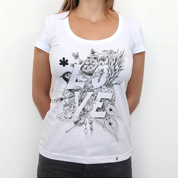 Love - Camiseta Clássica Feminina