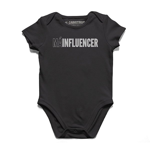 Má Influencer - Body Infantil