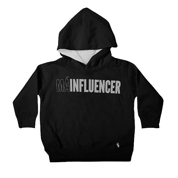 Má Influencer - Moleton com Capuz Infantil