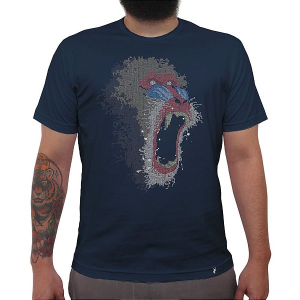 Mandrillus Sphinx - Camiseta Clássica Masculina